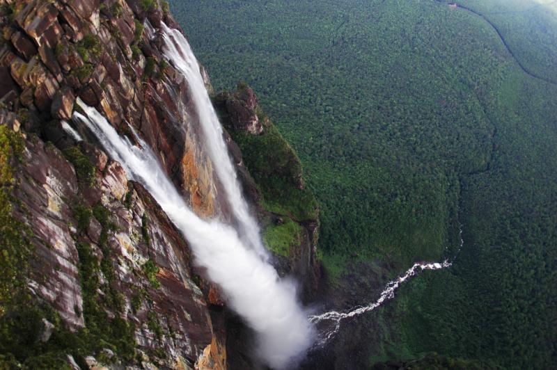 1581191429 71 The Angel Waterfall in Venezuela is the worlds tallest waterfall - The Angel Waterfall in Venezuela is the world's tallest waterfall