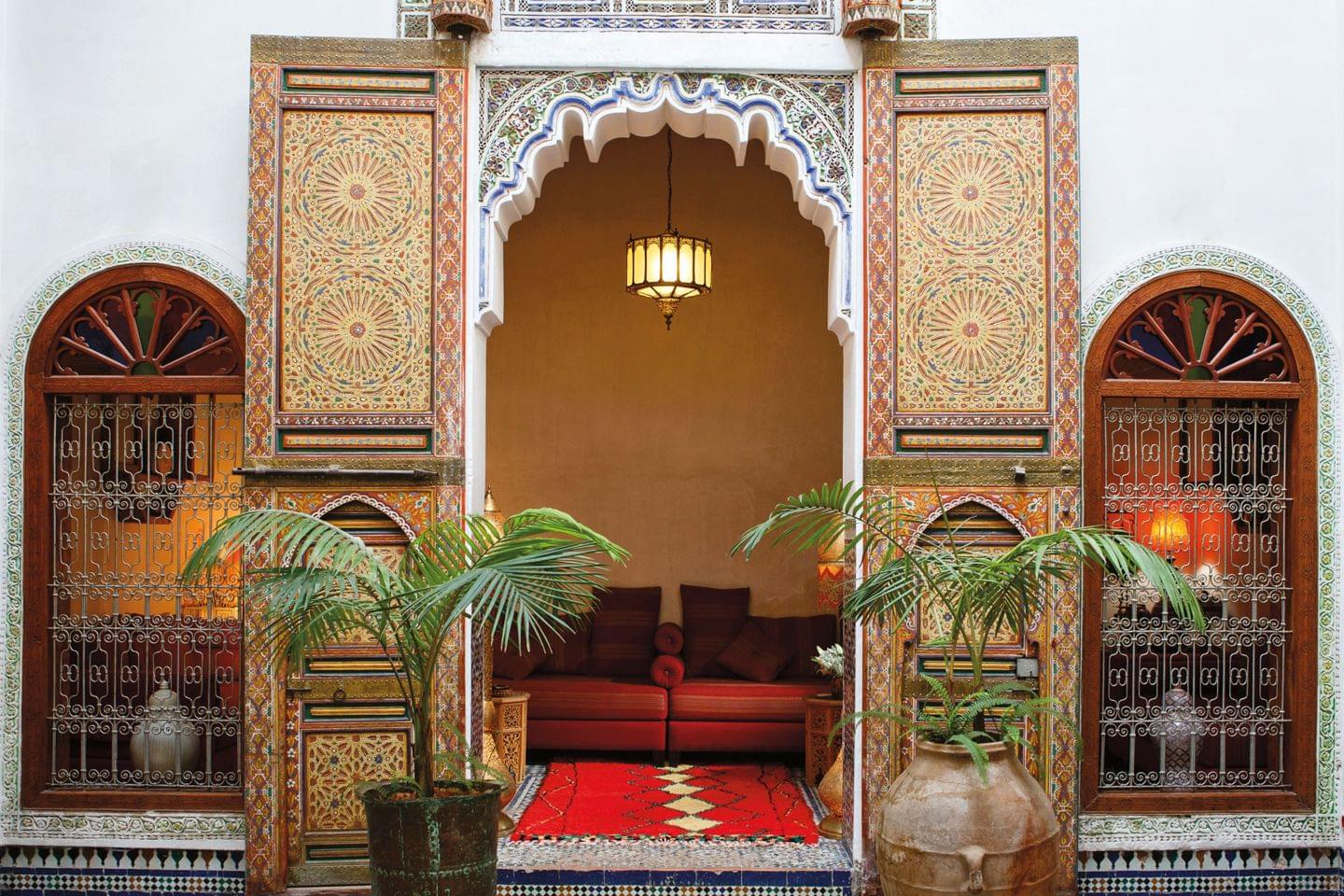 1581195859 255 The most distinguished and charming hotels in the Moroccan city - The most distinguished and charming hotels in the Moroccan city of Fez