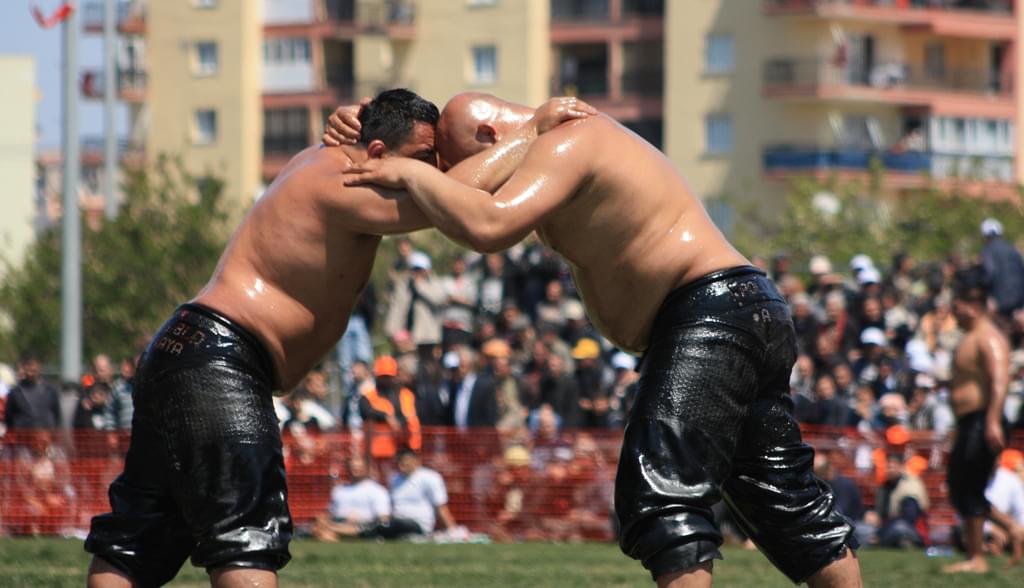Image result for oil wrestling festival