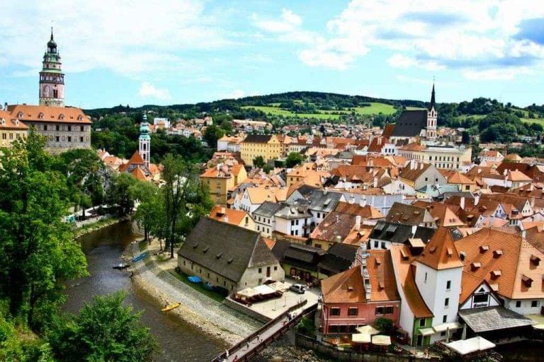 Tourist areas in the Czech Republic