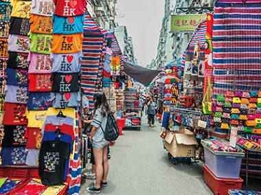 The best popular market in Hong Kong