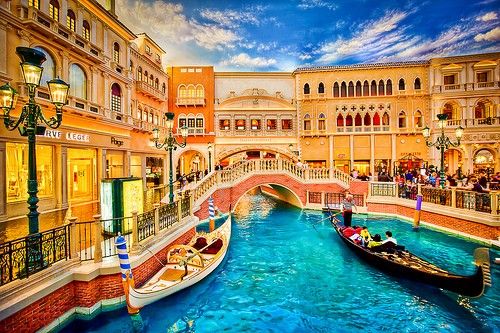 Venetian Hotel and Gondola Rides
