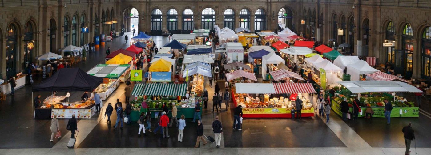 The most famous market in Switzerland .... The best markets in Zurich
