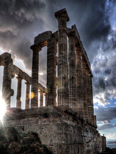 Poseidon temple of Athens