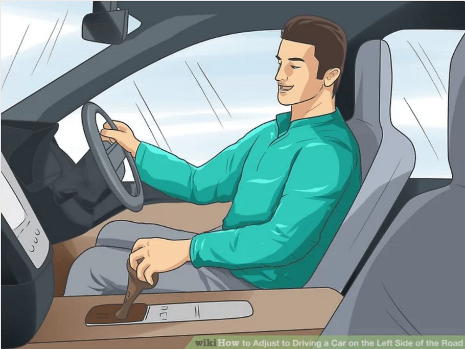 How to drive from the right easily