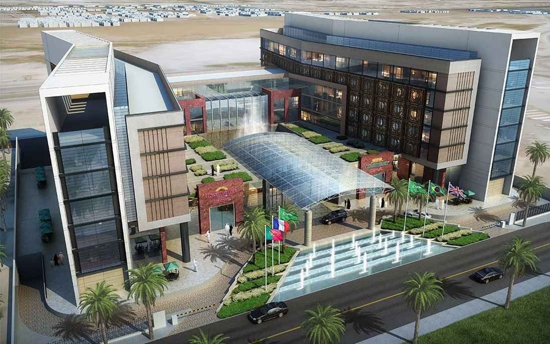 Jubail complexes - commercial malls