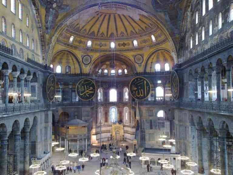 9- Hagia Sophia Mosque: