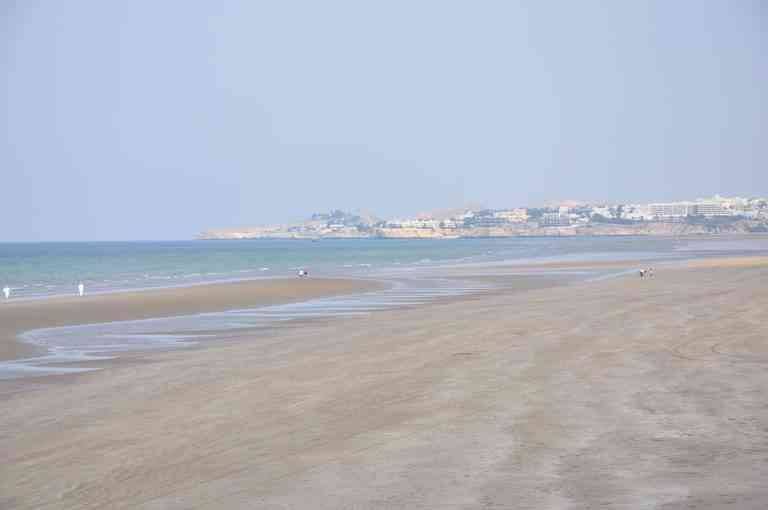 To you ... the most famous beaches in Muscat.