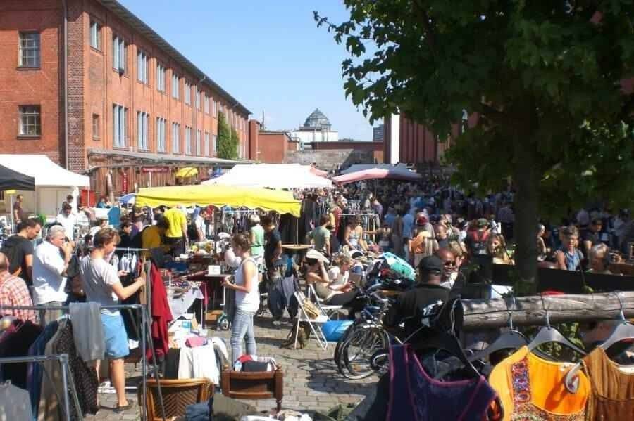 Chasnosen market Flohmarkt Sachsenhausen