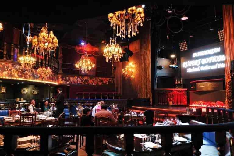 "The Act" restaurant and theater: