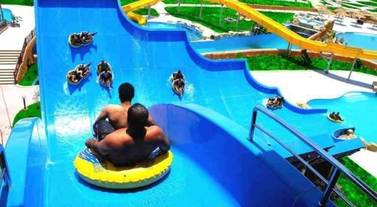 Aqua Park is the largest water park in Egypt.