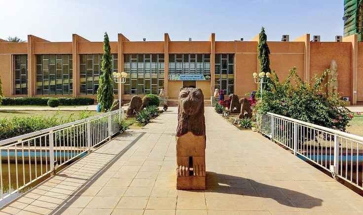 "Sudan National Museum" .. the most important tourist attractions in Khartoum ..