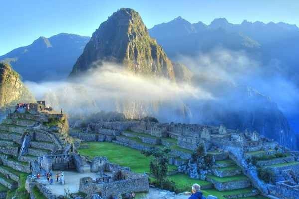 Tourist places in Peru. "Machu Picchu".