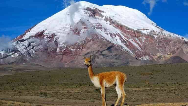 "Chimborazo Volcano" .. the most important tourist attraction in Ecuador ..