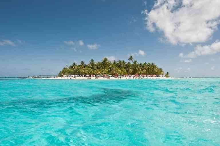 San Andres Island, the most important tourist attraction in Colombia.