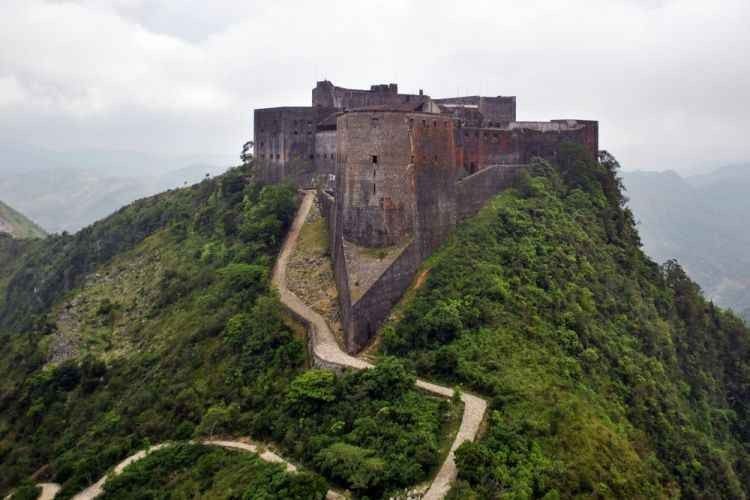 Laferriere castle .. One of the most important tourist places in Haiti ..