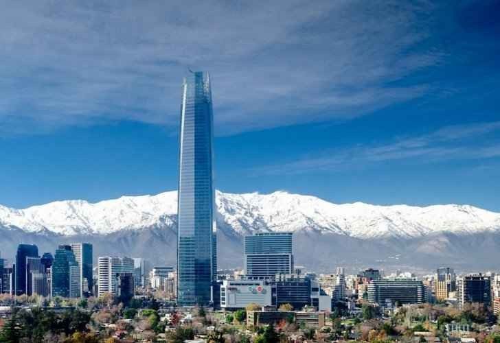 Don't miss the Gran Torre towers, one of the best places to visit in Chile.