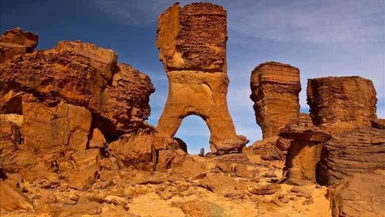"Chad arches" .. the most important tourist attractions in Chad ..