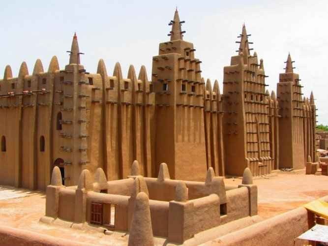 - "Djenee" Mosque .. One of the best tourist places in Mali ..