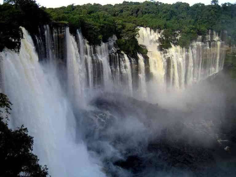 - Kalendula Waterfalls ”.. the most beautiful tourist place in Angola ...