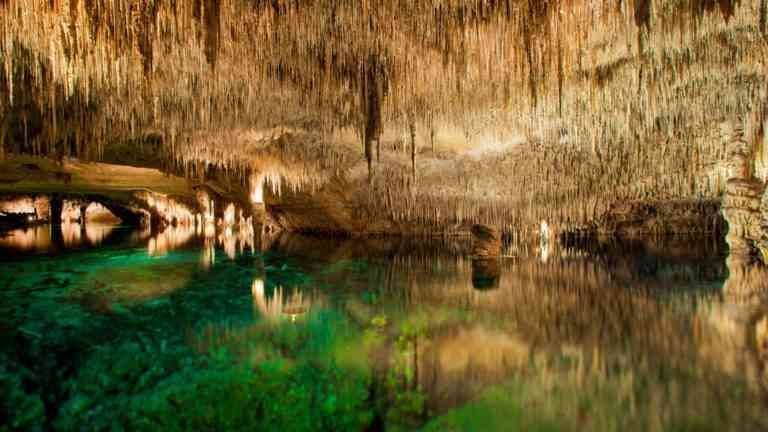 Cuevas del Drach is the most beautiful place in Majorca.