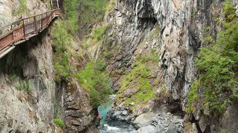 "Gurner Valley" .. Tourist places in Zermatt ..