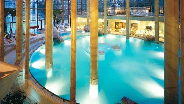 "The thermal product Carolus Thermen Bad" .. the most beautiful places of tourism in Aachen ..