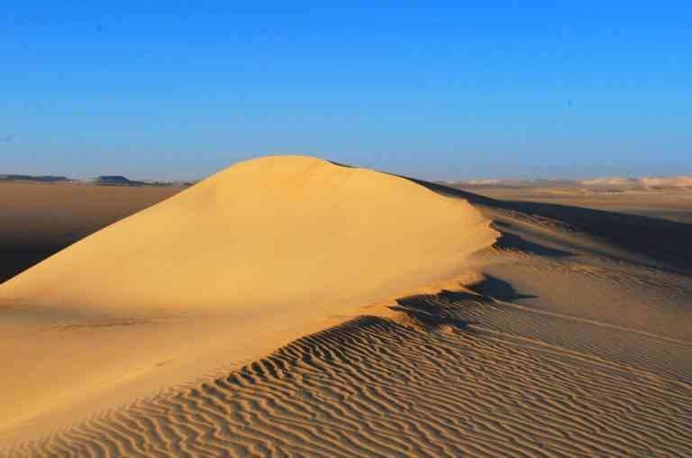 The Great Sand Sea ... one of the most important tourist places in the Western Desert ...