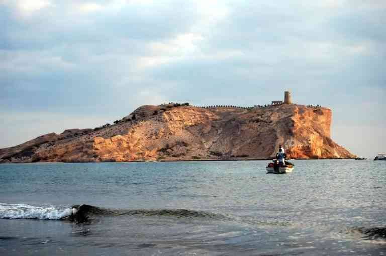 "Al Sawadi Beach" .. the best tourist places in the south of Al Batinah ..