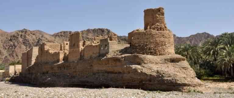 Fort Al Hawqayn, the most important tourist place in Rustaq.