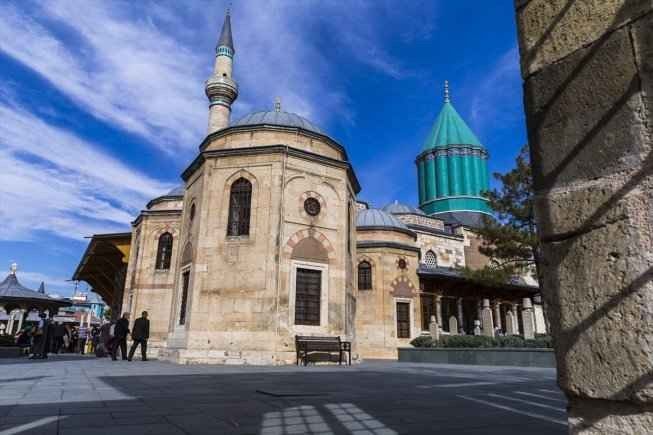 “Mevlana Museum” .. the most beautiful places of tourism in the city of Konya ..
