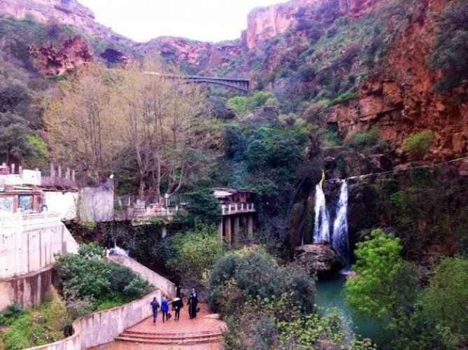 “El-Ourit Waterfalls” .. the most beautiful tourist place in Tlemcen ..