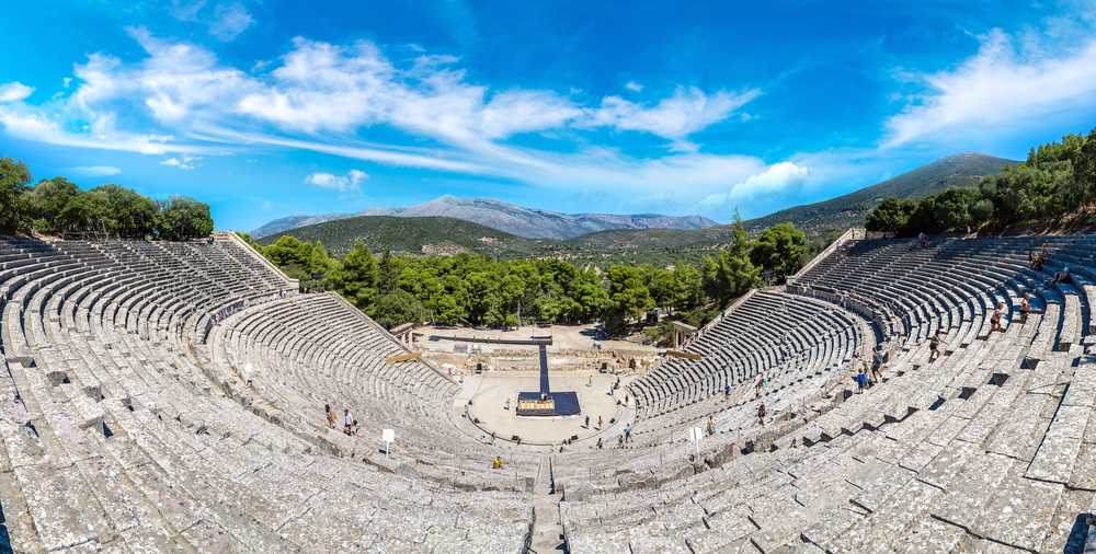 A look at "Epidaurus" theater