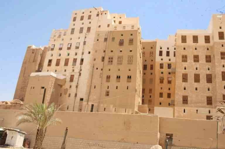 "The ancient houses" ... one of the most beautiful tourist attractions in Shibam ...