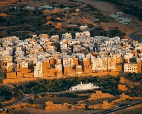 Shibam is a beautiful city in the desert ...