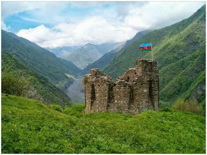 Tourist places in Gabala, Azerbaijan ..