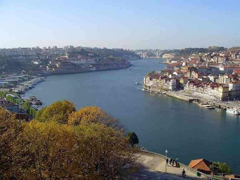 "Douro River" .. one of the most beautiful tourist attractions in Porto Portugal ..