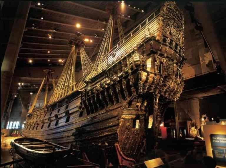 The vasa museum is one of the most famous museums in Stockholm.