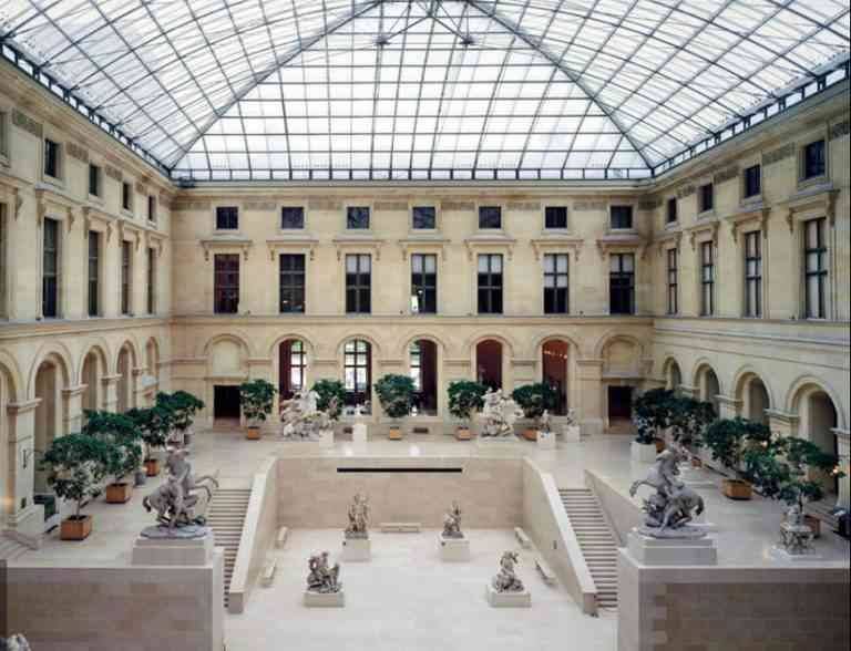 Louvre Museum .. one of the most important museums in Paris ..