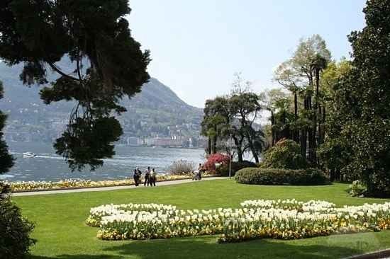 Ciani Park in Lugano, Switzerland