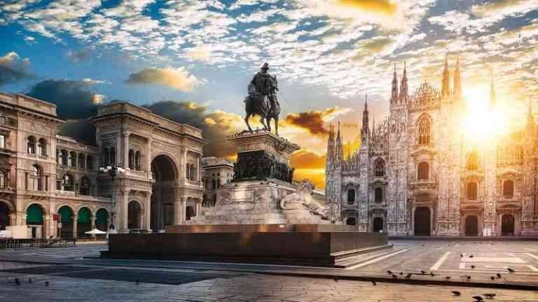Today, "the fifth, sixth and seventh" city of Milan ..