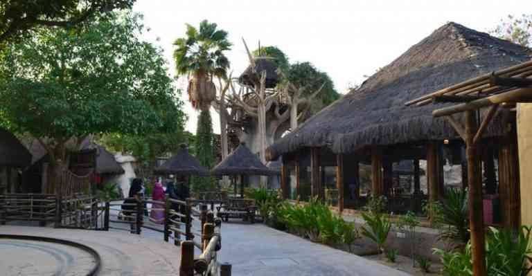 The village of Jungle Land in Jeddah .. Family parks in Jeddah jeddah