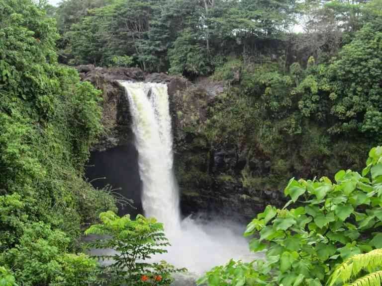 Hawaiian Rainbow Falls