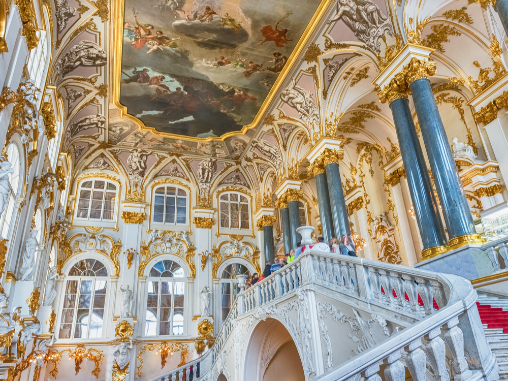   Hermitage Museum in Russia 