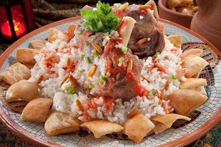 Fattah - Food famous in Egypt Egypt
