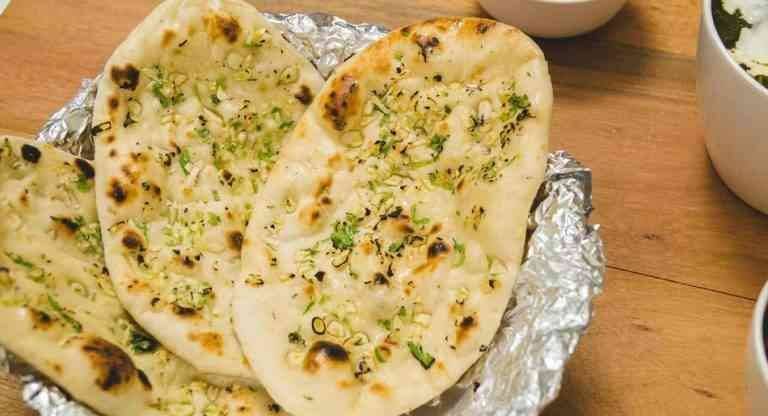 Naan bread - famous food in India India