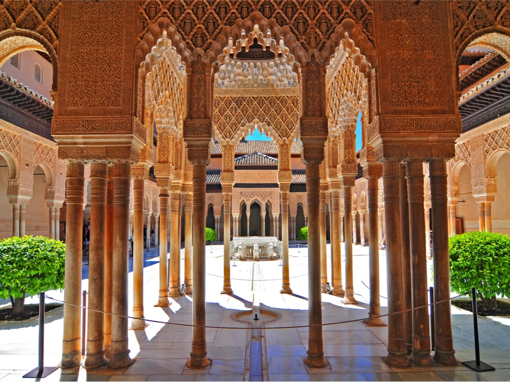 Spain Alhambra Palace in Granada