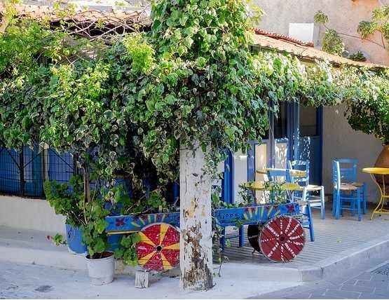  "Agiasos" village is one of the best tourist attractions in the Greek island of Lesbos.