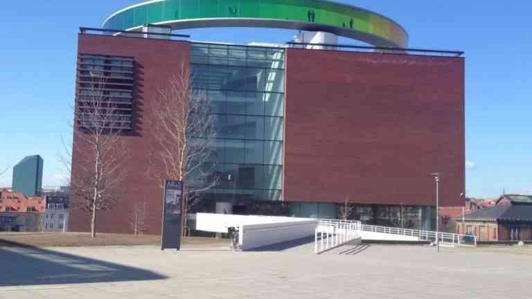 "The ARoS Aarhus Kunstmuseum" .. the most important tourist attraction in the Danish Aarhus ..