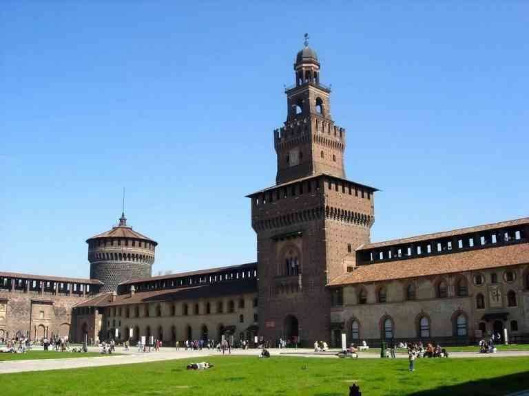 Castello sforzesco - theme park in Milan